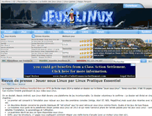 Tablet Screenshot of jeuxlinux.fr